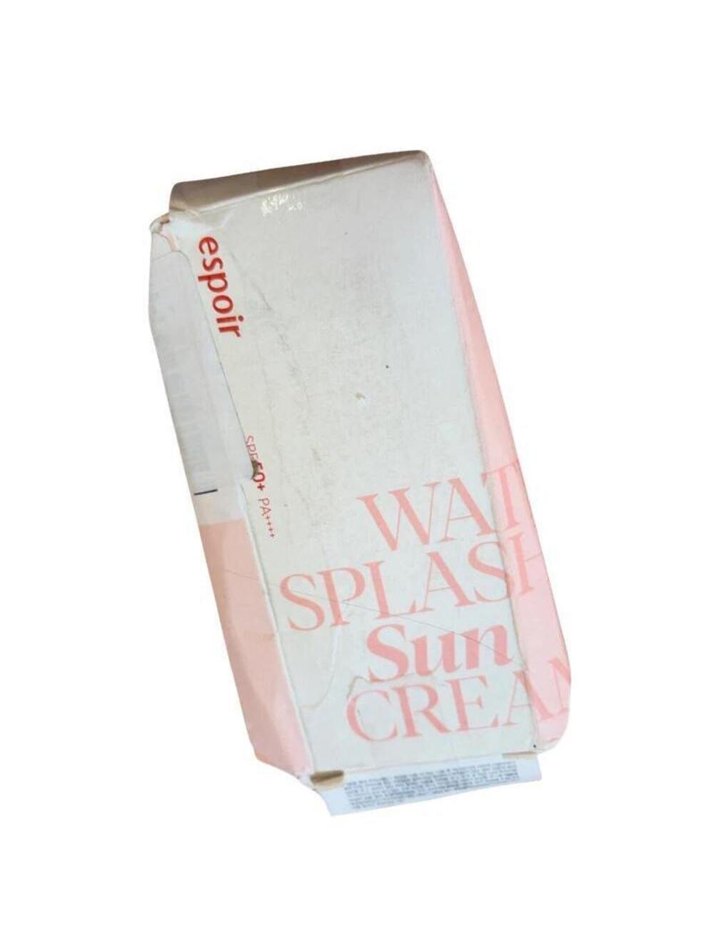Espoir Water Splash Sun Cream SPF50+ PA++++ Ceramide Korean Sunscreen Open Box